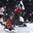 PARIS, FRANCE - MAY 13: Canada's Brayden Schenn #10 crashes into Switzerland's Leonardo Genoni #63 while his teammate Gaetan Haas #92 looks on during preliminary round action at the 2017 IIHF Ice Hockey World Championship. (Photo by Matt Zambonin/HHOF-IIHF Images)
